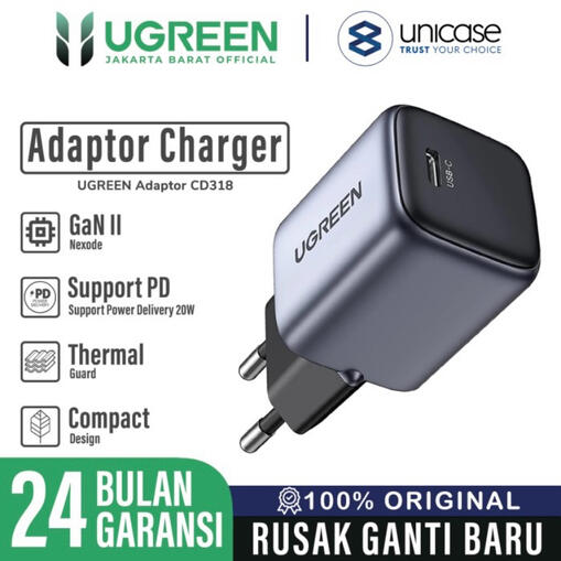 41. Charger UGREEN 20W Fast Charging