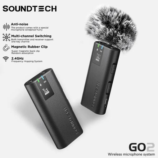 54. Mic Wireless SOUNDTECH GO2